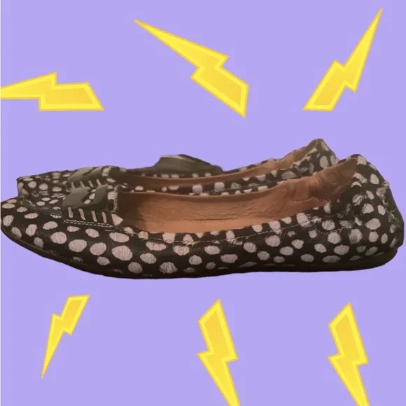 Peter Millar Black and White Loafers 7 - Picture 1 of 10